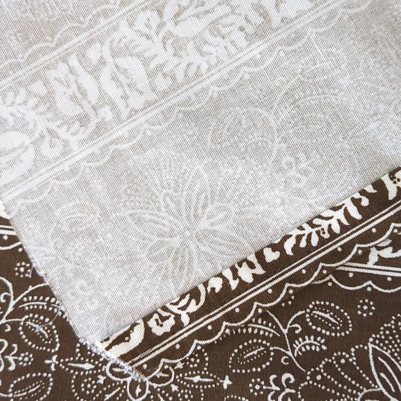 House 'N Home Fabrics & Draperies Vertical Stripes with Pattern Fabric - Picture 4 of 13